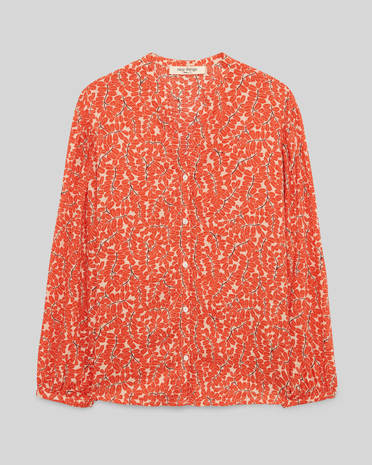 Shirt NICE THINGS Women (S5084_C9_orange)
